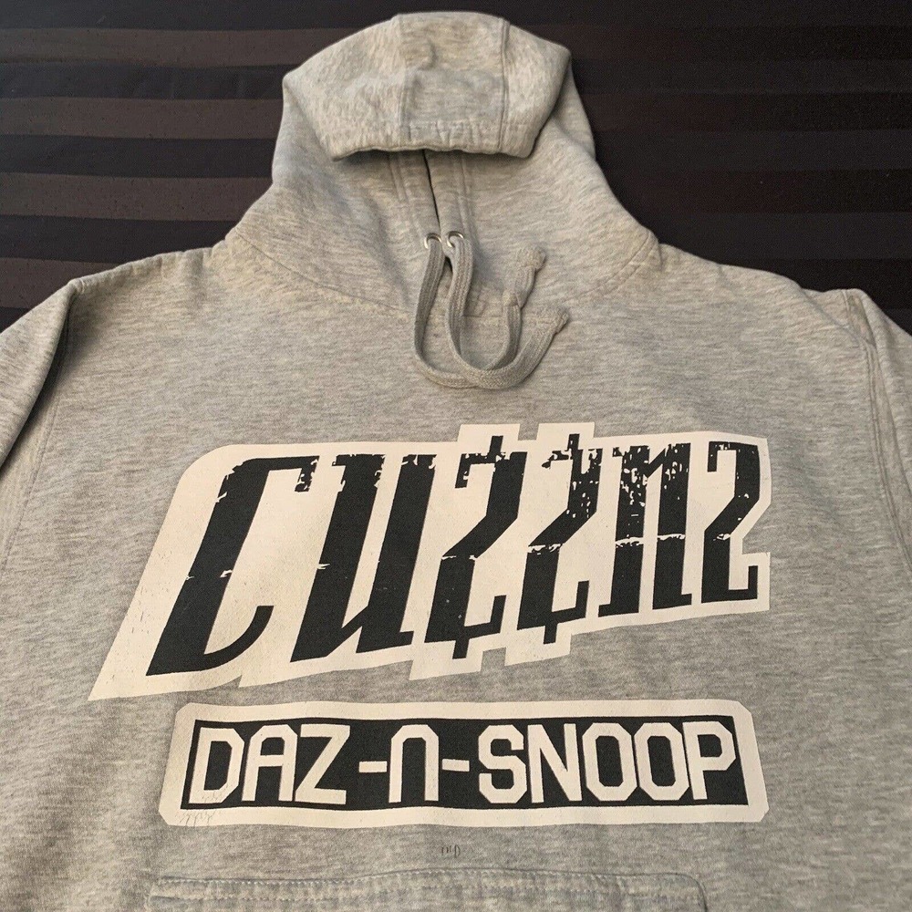 RaRE! Daz N Snoop CUZZNZ Dogg Pound Promo Hoodie Size Medium Daz Dillinger
